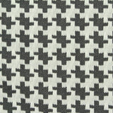 Black Houndstooth Knit, Polyester — photo 3