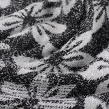 White Floral Jacquard, Polyester — photo 3