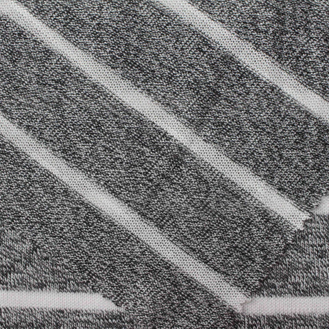 White Marl Jersey Knit