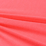 Polyester Viscose Chunky Knit Fabric, 136 gsm, 142 cm — Red — photo 3