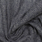 Blue Heathered-Marl Rib Knit, Polyester — photo 3