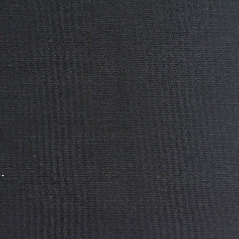 Viscose Nylon Blend Stretch Ponte Knit Fabric, 380 gsm, 160 cm — Navy