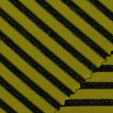 Gold Horizontal-Stripe Rib Knit, Poly-Nylon — photo 3