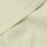 Polyester Cotton Stretch Rib Knit Fabric, 381 gsm, 131 cm — Beige — photo 3
