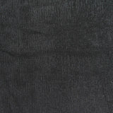 Polyester Stretch Rib Knit Fabric, 200 gsm, 165 cm — Black — photo 3