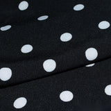 White Dots Twill, Polyester — photo 3