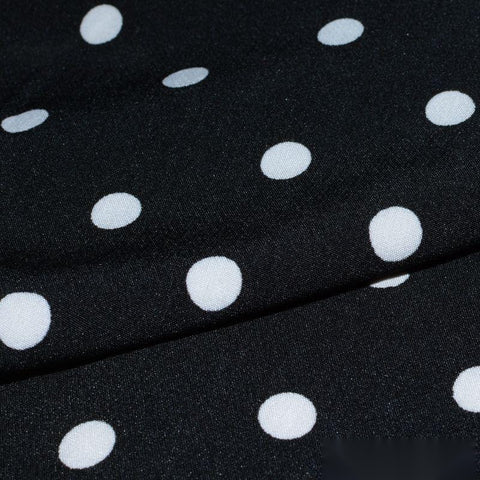 White Dots Twill, Polyester