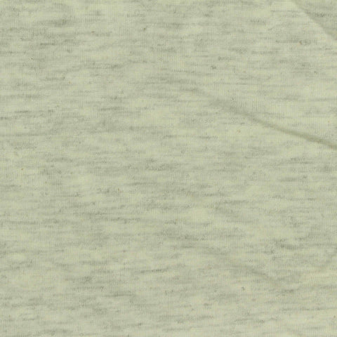 Light Grey Marl Jersey Knit, Cotton-Poly, 160 gsm