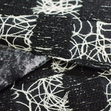 Black Squares Jacquard, Viscose — photo 3