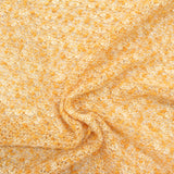 Yellow Marl Chunky Knit, Poly-Viscose — photo 3