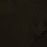 Brushed Polyester Peachskin Fabric, 150 gsm — Black — photo 3