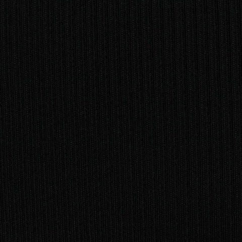 Black Rib Knit, Polyester
