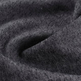 Dark Grey Marl Scuba Knit, Cotton-Poly — photo 3