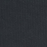 Rib Knit Fabric, 226 gsm, 110 cm — Navy — photo 3