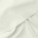 100% Cotton Interlock Knit Fabric, 195 gsm, 175 cm — White — photo 3