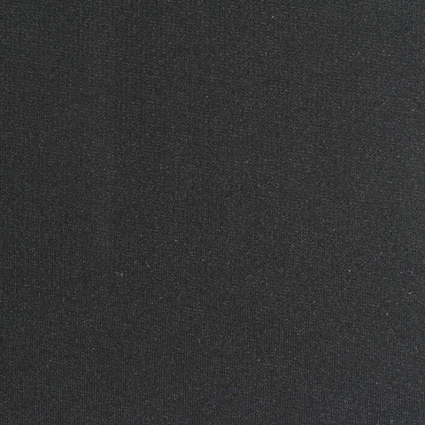 Ponte Knit Fabric, 280 gsm, 145 cm — Black