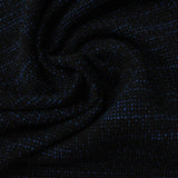 Black Marl Chunky Knit, Poly-Cotton — photo 3