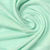 Slub Cotton Polyester Jersey Knit Fabric, 150 gsm — Green — photo 3