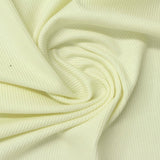 Tencel Lyocell Acetate Stretch Rib Knit Fabric, 215 gsm, 160 cm — Green — photo 3