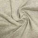 Dark Grey Marl Rib Knit, Cotton — photo 3