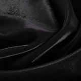 Polyester Metallic Mesh Fabric, 240 gsm, 160 cm — Black — photo 3