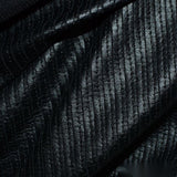 100% Polyester Knit Fabric, 190 gsm, 150 cm — Black — photo 3