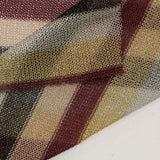 Black Horizontal-Stripe Chunky Knit, Poly-Metallic — photo 3