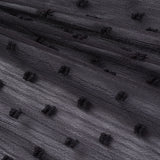 Fine Dotted 100% Polyester Chiffon Fabric, 144 cm — Grey — photo 3