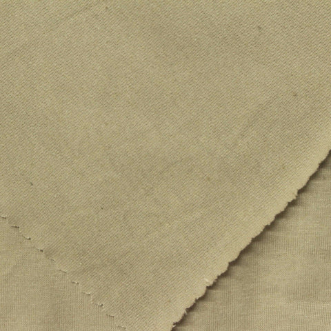 Cotton Polyester Jersey Knit Fabric, 173 gsm, 175 cm — Khaki