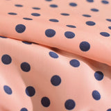 Navy Dots Chiffon — photo 3