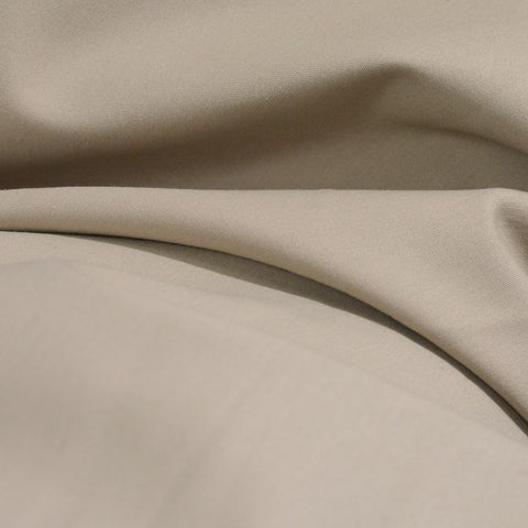 Cotton Stretch Woven Fabric, 270 gsm, 130 cm — Beige