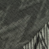 Black Zigzag Interlock Knit, Viscose-Spandex — photo 3