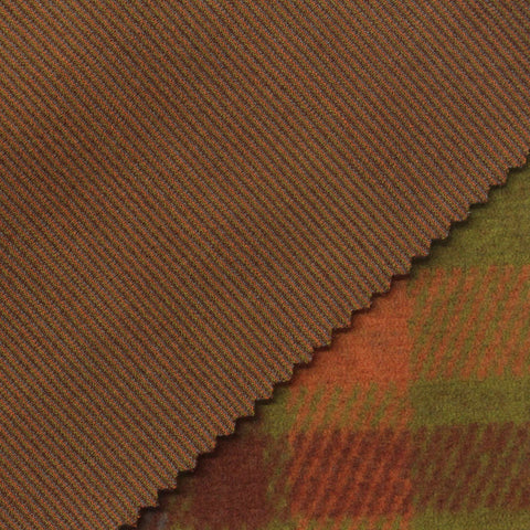 Olive Bold-Plaid Jacquard, Poly-Viscose