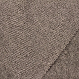 Heathered Brown Marl Rib Knit, Viscose-Poly — photo 3