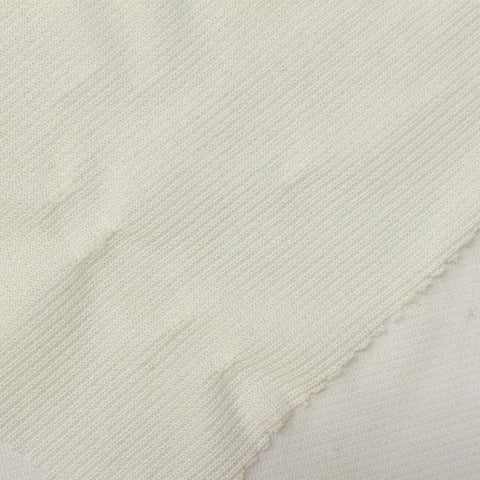 100% Polyester Jersey Knit Fabric, 68 gsm, 165 cm — White