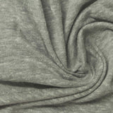 Heather Grey Marl Jersey Knit, Poly-Viscose — photo 3