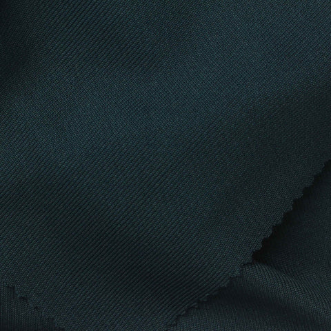 Dark Teal Rib Knit, Polyester