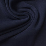 Polyester Stretch Velvet Fabric, 300 gsm, 165 cm — Navy — photo 3
