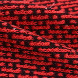 Red Dash Chunky Knit, Cotton — photo 3