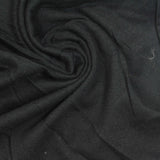 Cotton Modal Jersey Knit Fabric, 145 gsm, 165 cm — Black — photo 3