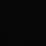 Viscose Stretch Rib Knit Fabric, 284 gsm, 175 cm — Black — photo 3
