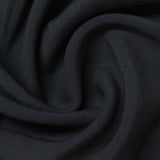 100% Viscose Woven Fabric, 116 gsm, 143 cm — Navy — photo 3
