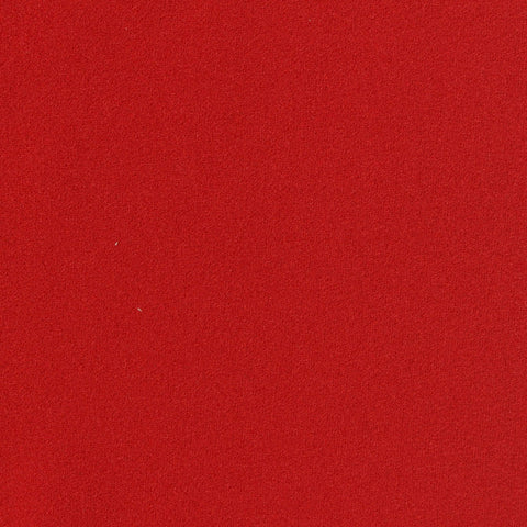 Polyester Stretch Linen-Look Fabric, 260 gsm, 160 cm — Red