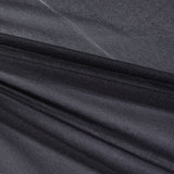 Dark Grey Marl Jersey Knit, Polyester — photo 3