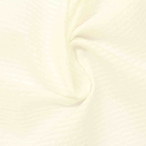 Polyester Cotton Seersucker Fabric, 120 gsm, 145 cm — White, ref EF-206181