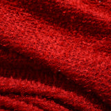 Polyester Acrylic Chunky Knit Fabric, 302 gsm, 185 cm — Red — photo 3