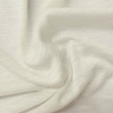 Slub Polyester Viscose Jersey Knit Fabric, 145 gsm, 170 cm — Beige — photo 3