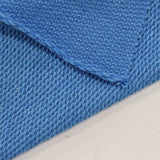 Polyester Cotton French Terry Fabric, 250 gsm, 155 cm — Blue — photo 3