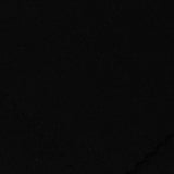 Polyester Viscose Stretch Scuba Knit Fabric, 449 gsm — Black — photo 3