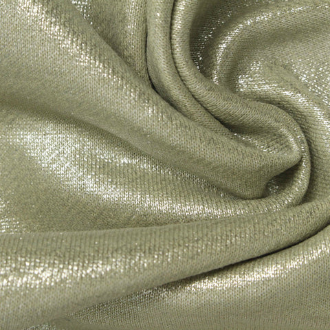 100% Cotton French Terry Fabric, 295 gsm, 150 cm — Khaki